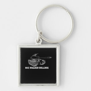 M41 Walker Bulldog American Light Army Tank Gift Schlüsselanhänger