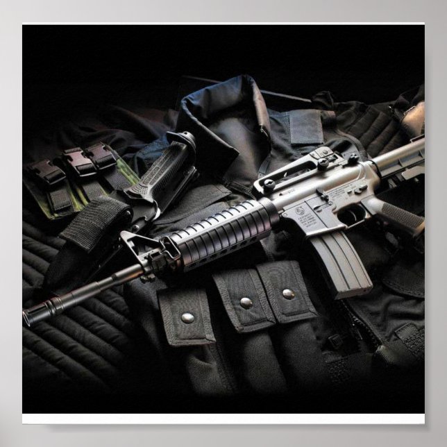 M4-Plakat Poster (Vorne)