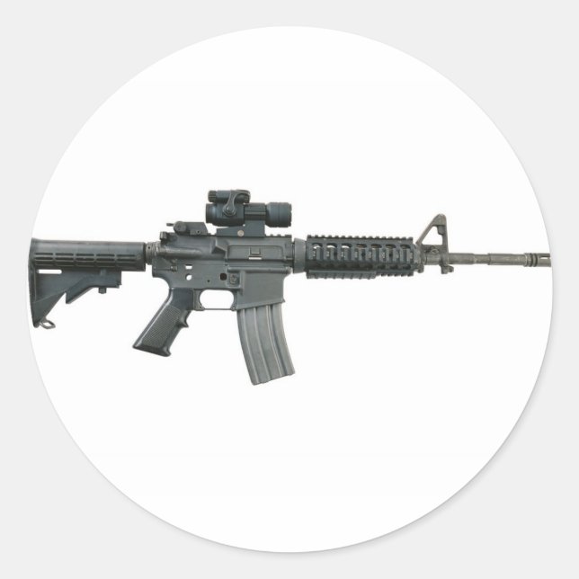 M4 RUNDER AUFKLEBER (Vorderseite)