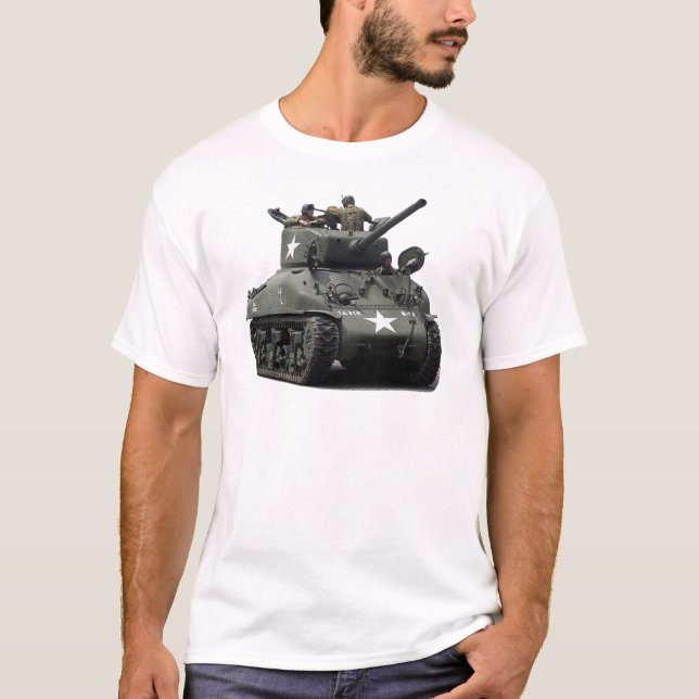 M4 Sherman Behälter T-Shirt (Vorderseite)