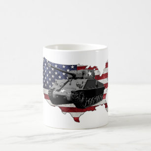 M4 Sherman Behälter Tasse