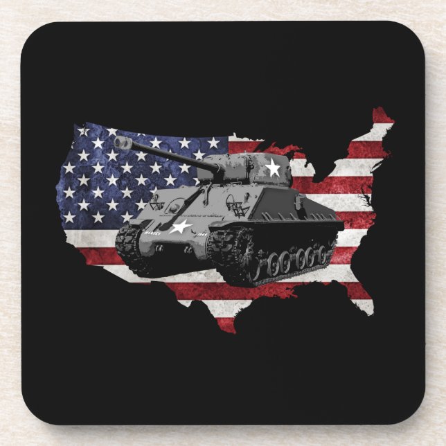 M4 Sherman Behälter Untersetzer (Vorderseite)