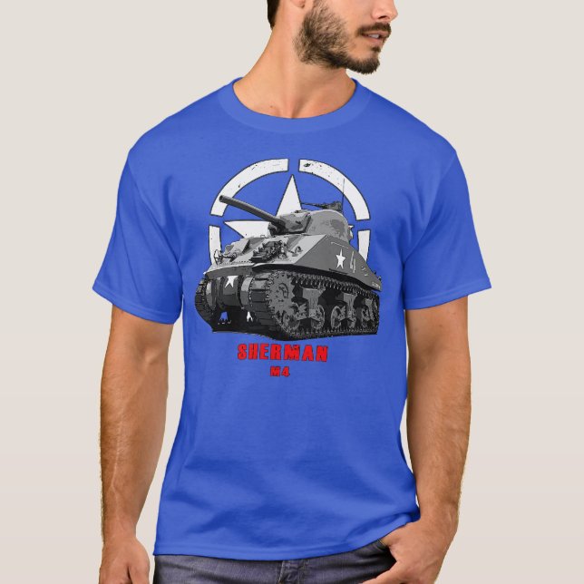 M4 Sherman Military tank WW2 (Vorderseite)