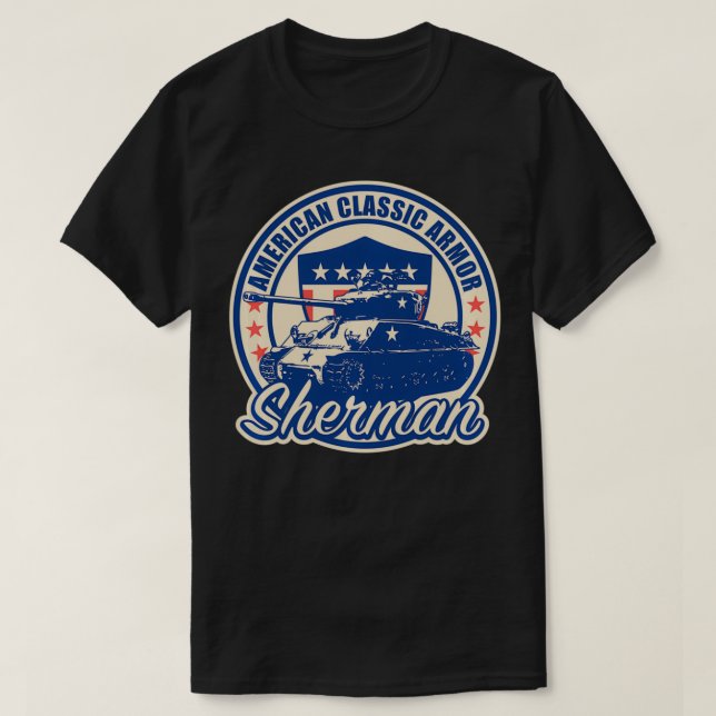 M4 Sherman Tank Pullover  (Design vorne)