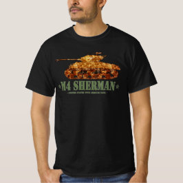 M4 Sherman Weltkrieg Zweiter Amerikanischer Mittel T-Shirt