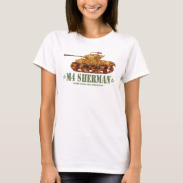 M4 Sherman Weltkrieg Zweiter Amerikanischer Mittel T-Shirt