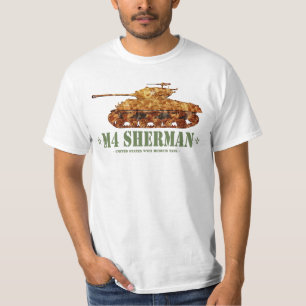 M4 Sherman Weltkrieg Zweiter Amerikanischer Mittel T-Shirt