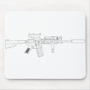 M4 SOPMOD Mousepad