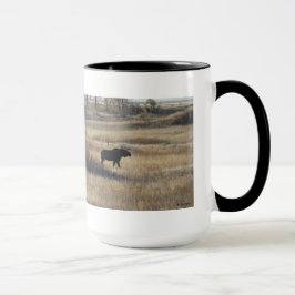 M5 Bull Elch in den Sandbergen Tasse