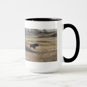 M5 Elchbulle in den Sand Hills Tasse