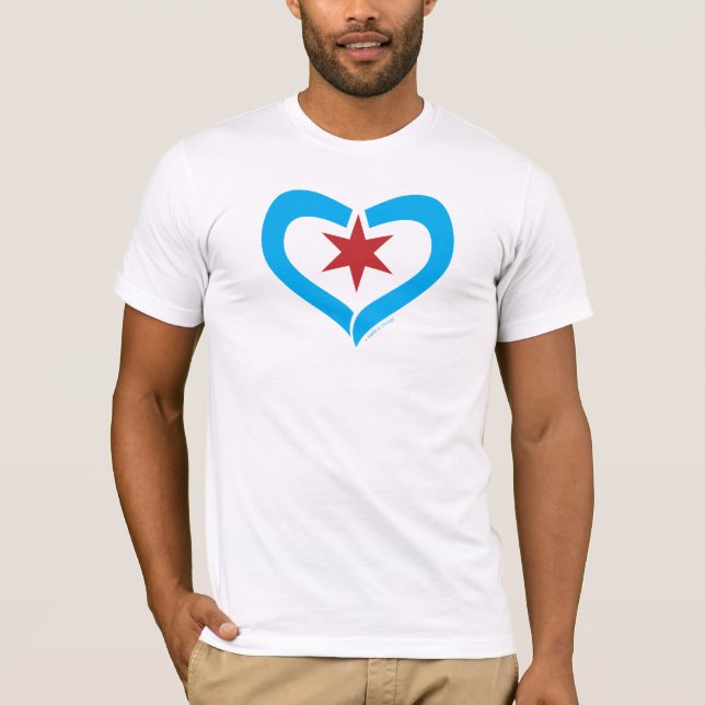 +m606 HeartStar T-Shirt (Vorderseite)
