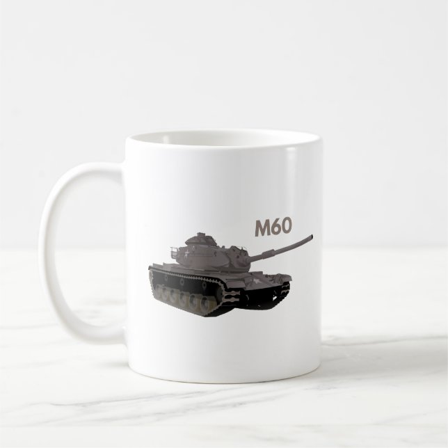 M60 American Battle Tank Kaffeetasse (Links)