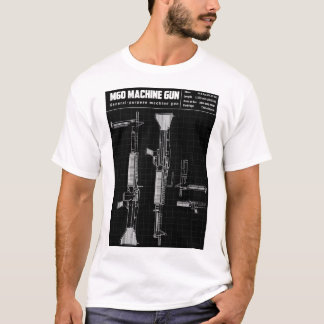 M60 MACHINE GUN DIAGRAM T-Shirt