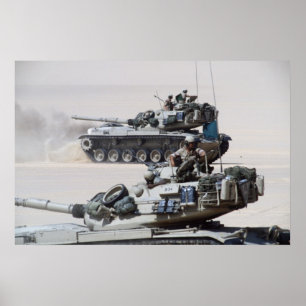 M60 Patton Hauptpanzer Poster