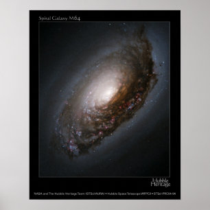 M65 "Black Eye Galaxy" Poster