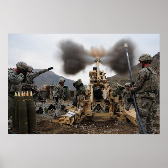 M777 Howitzer Poster (Vorne)