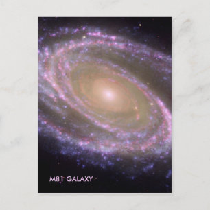 M81 GALAXY POSTKARTE
