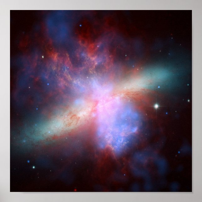 M82 Galaxy Poster (Vorne)