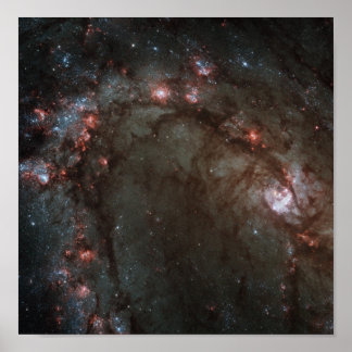 M83 Spiralgalaxie NASA Poster
