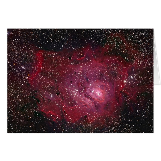 M8 Lagoon Nebula NGC 6523 (Vorderseite (Horizontal))