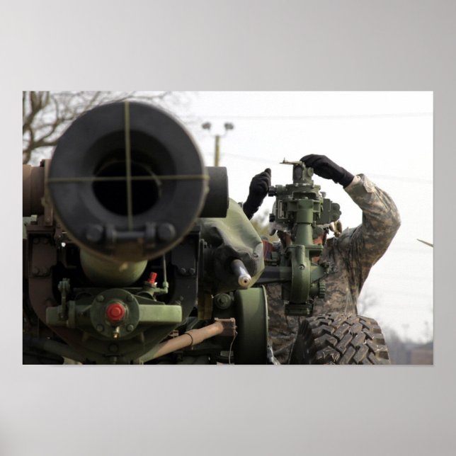 M-119A2 Howitzer Poster (Vorne)