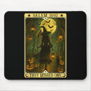M 1692 Halloween Sie fehlten eine Tarot-Karte Mousepad