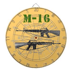 M-16 DARTSCHEIBE