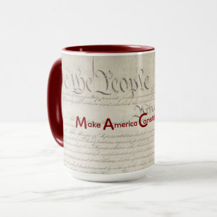 M A C A - Mach Amerika wieder verfassungsgemäß! Tasse