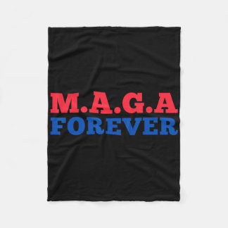 M.a.g.a. für immer fleecedecke