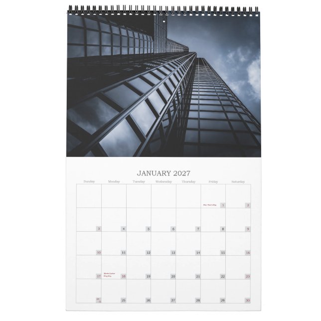 M A N - M A D E KALENDER (Jan 2027)