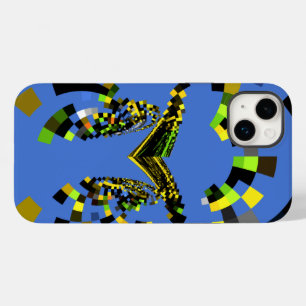 M Blau Case-Mate iPhone Hülle