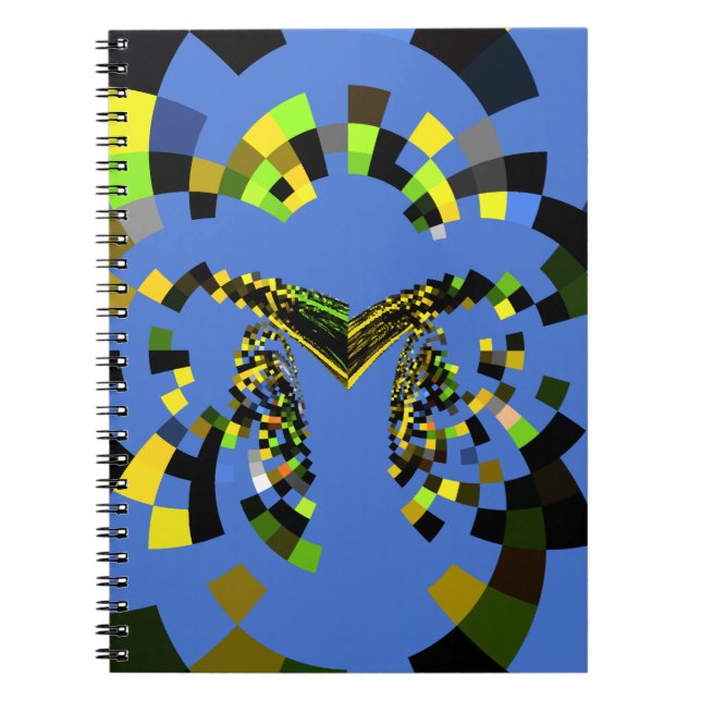 M Blau Notizblock (Vorderseite)