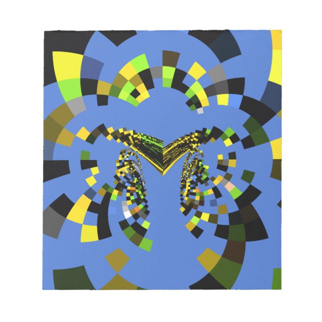 M Blau Notizblock (Vorderseite)