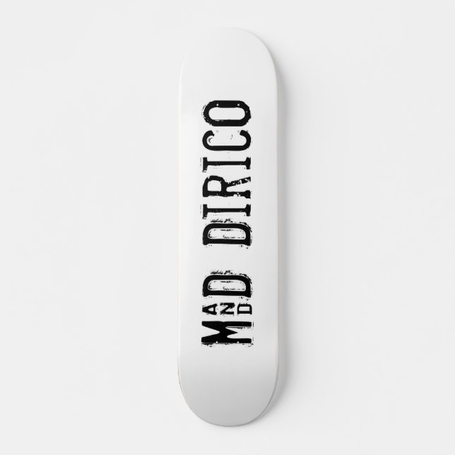 M&D bloßes Holz Dirico Skateboard (Vorne)