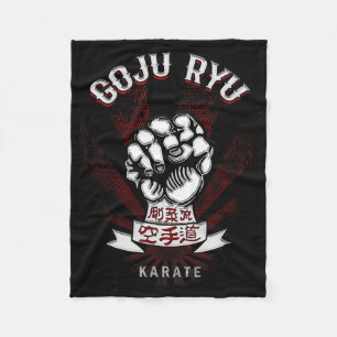 M Dam Goju Ryu Karate - Erwachsene Fleecedecke