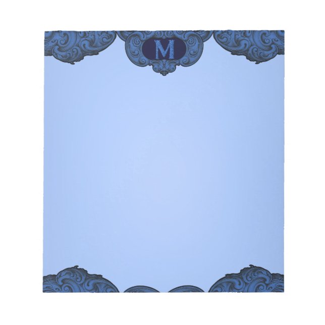 M - Das Falck Alphabet (blau) Notizblock (Vorderseite)