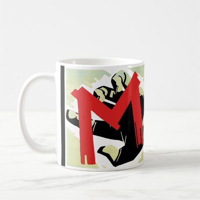 M Der Film von Fritz Lang Artwork Kaffeetasse (Links)