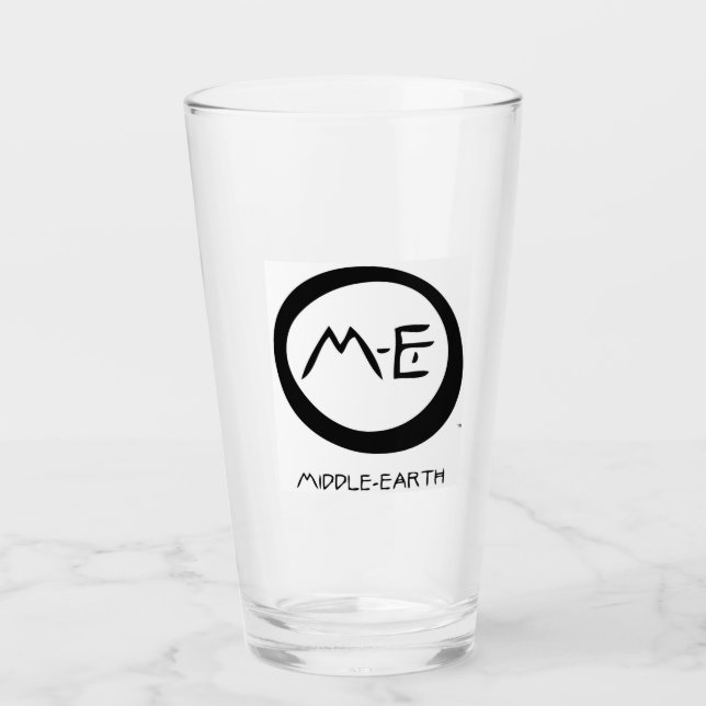 M-E MIDDLE-EARTH(TM) Pint Glass Cup Glas (Vorderseite)