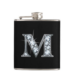 M Flasche "Diamond Bling" Flachmann