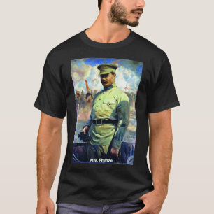 M. Frunze - Offizier der Sowjetarmee, Gründer der T-Shirt