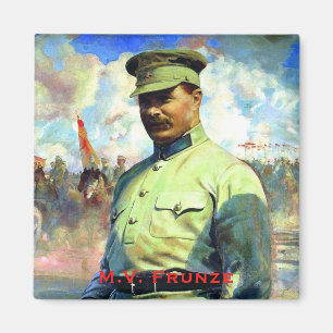 M. Frunze - Offizier der Sowjetarmee, Rote Armee d Magnet