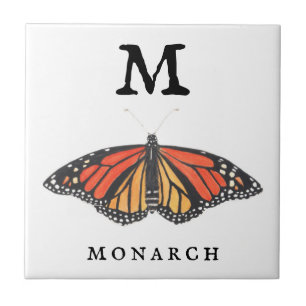 "M" für den Monarch Fliese