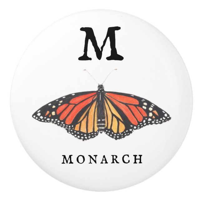 "M" für den Monarch Keramikknauf (Vorderseite)