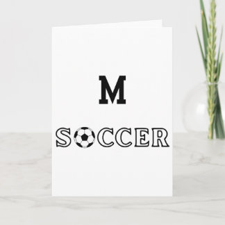 M Fußball  Karte