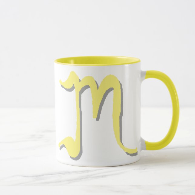 M (Gelb) Tasse (Rechts)