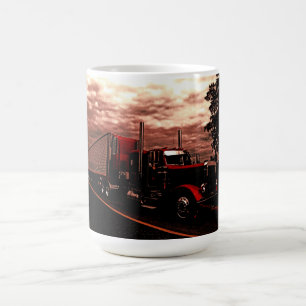 M Hornings Peterbilt 379 redigieren Tasse