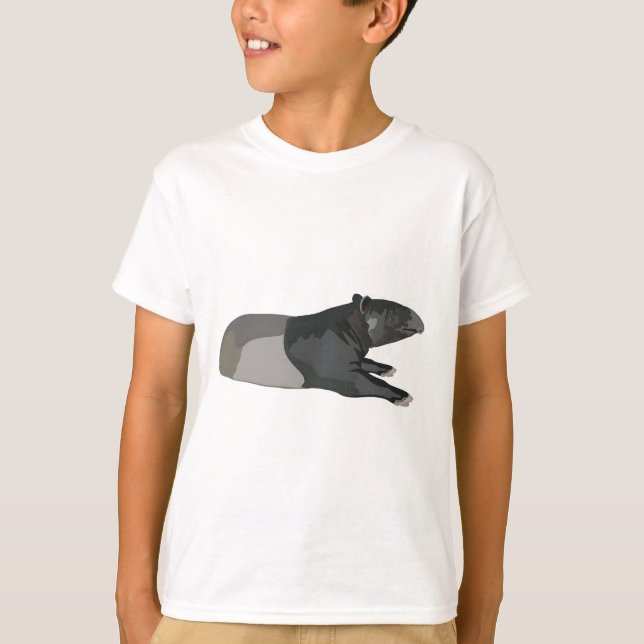 M ist für Malayan Tapir T-Shirt (Vorderseite)