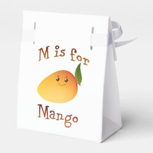 M ist für Mango Geschenkschachtel