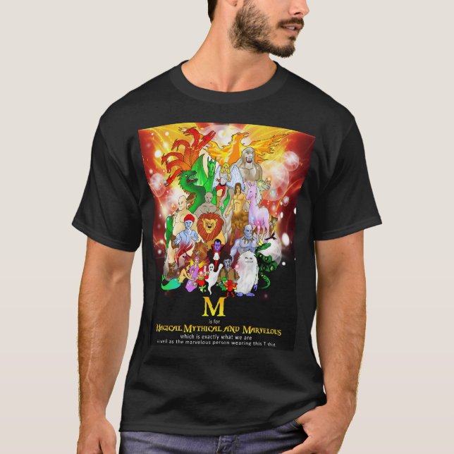 M ist für Marvalous T-Shirt (Vorderseite)