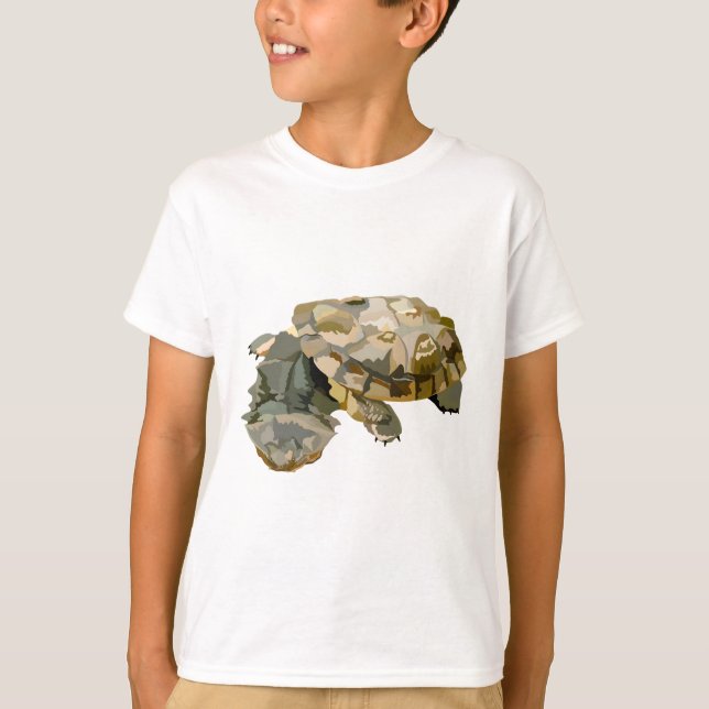 M ist für Mata Mata Turtle T-Shirt (Vorderseite)